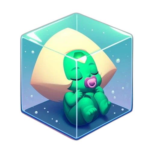 robot, jewelry, creature, pixel art transparent PNG cut-out