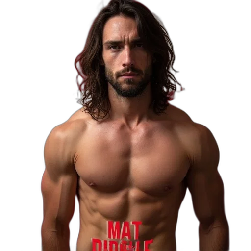hair, weapon, animal, shirtless transparent PNG cut-out