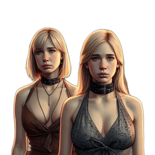 dress, concept art, comic book art, fantasy art transparent PNG cut-out