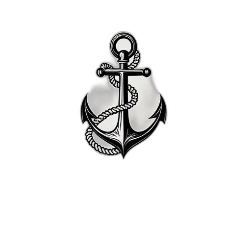 jewelry, personalised, anchor, tattoo transparent PNG cut-out