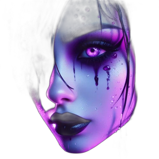 face, mask, jewelry, creature transparent PNG cut-out