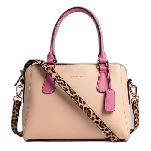 beige, coach, purse, pink transparent PNG cut-out