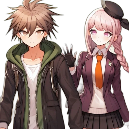 jacket, staff, anime, concept art transparent PNG cut-out