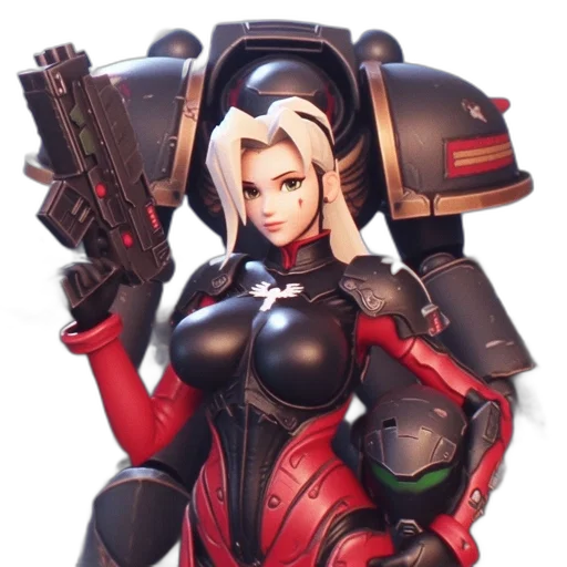 weapon, robot, jacket, concept art transparent PNG cut-out