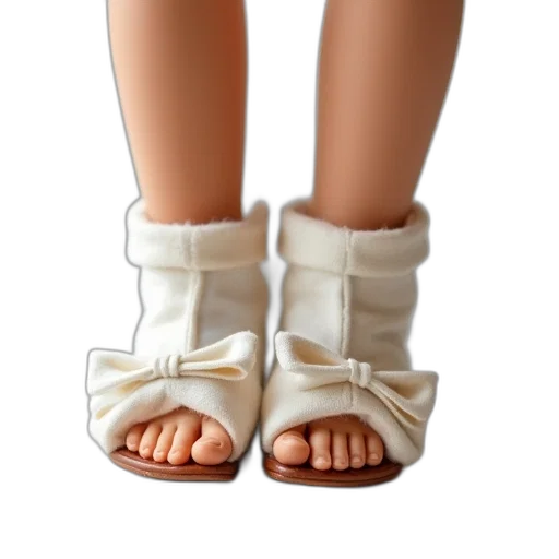 shoes, dress, 3d render, photorealistic transparent PNG cut-out