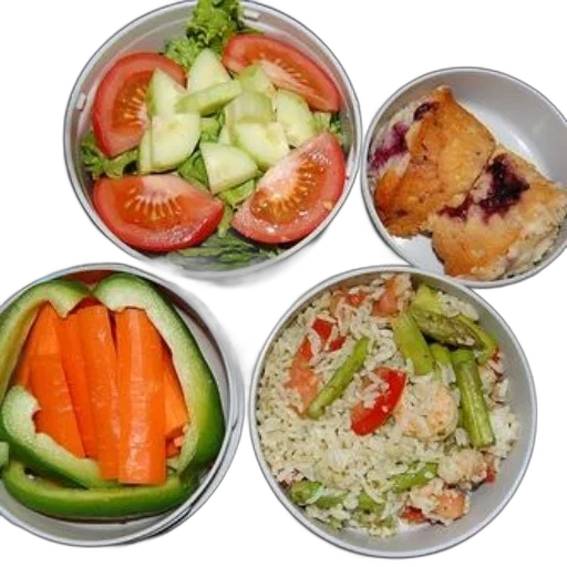 food, colorful, bento, box transparent PNG cut-out