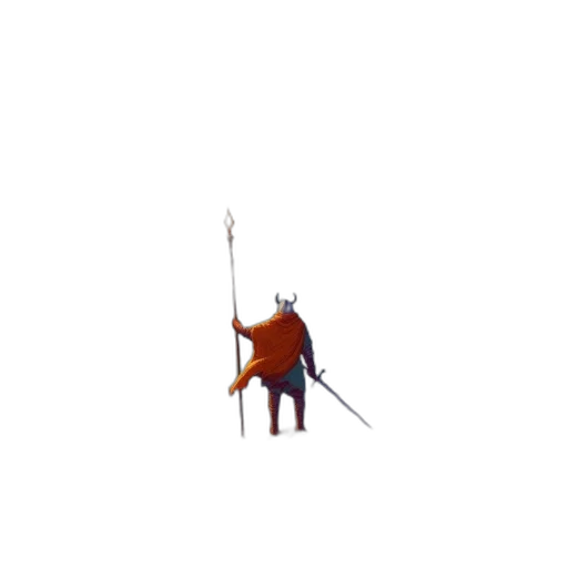 sword, staff, dragon, weapon transparent PNG cut-out