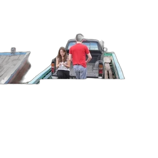 car, umbrella, hair, jacket transparent PNG cut-out