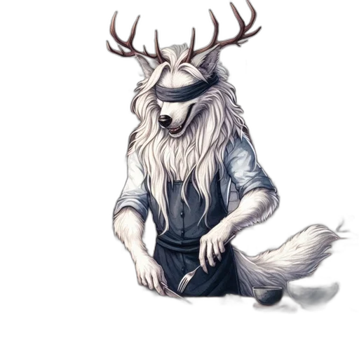animal, staff, creature, mask transparent PNG cut-out