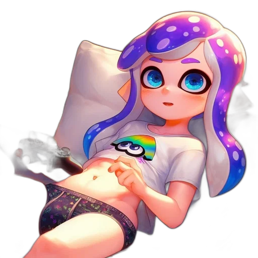 dress, pixel art, vaporwave, concept art transparent PNG cut-out