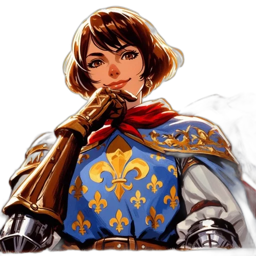 sword, staff, crown, face transparent PNG cut-out