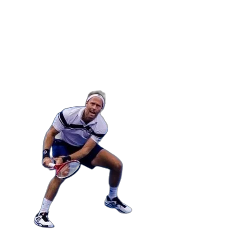 two, tennis, players, court transparent PNG cut-out
