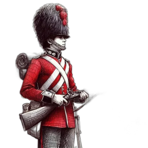staff, jacket, hat, crown transparent PNG cut-out