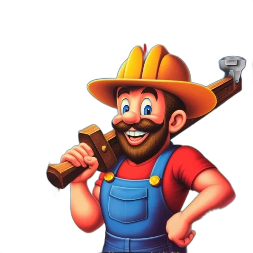 staff, hat, face, weapon transparent PNG cut-out