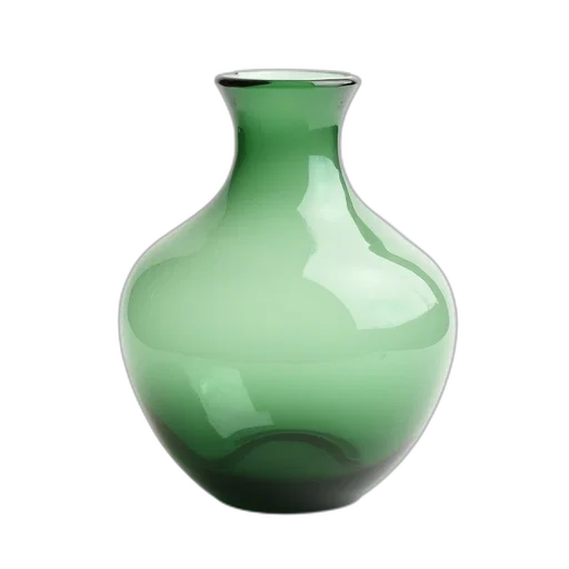 bottle, 3d render, photorealistic, green transparent PNG cut-out