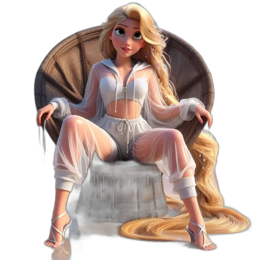 dress, furniture, fantasy art, concept art transparent PNG cut-out