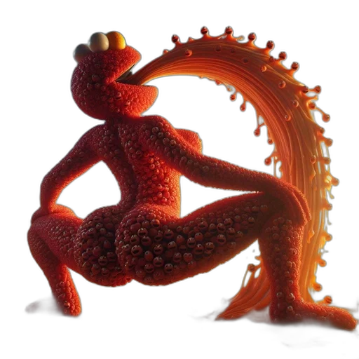dragon, creature, animal, staff transparent PNG cut-out