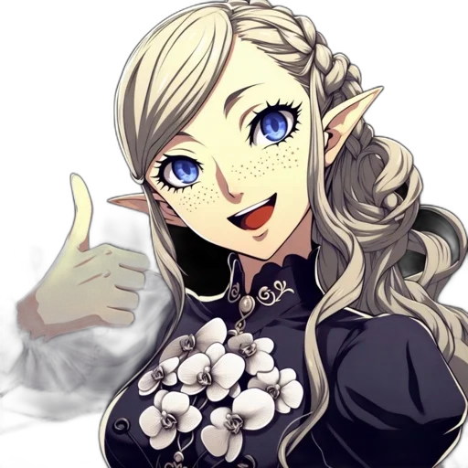 staff, flower, crown, face transparent PNG cut-out
