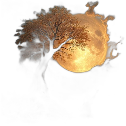 tree, crown, mask, dragon transparent PNG cut-out