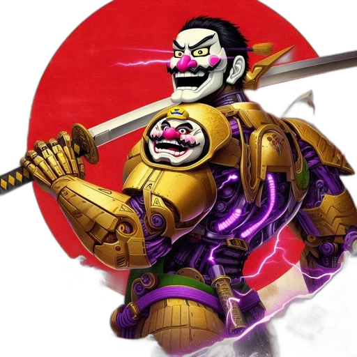 weapon, staff, sword, robot transparent PNG cut-out