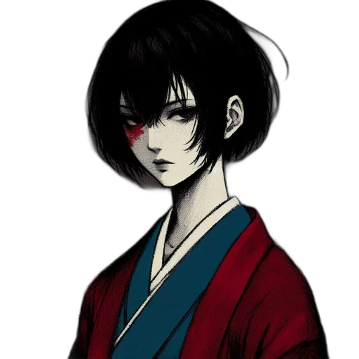face, staff, mask, anime transparent PNG cut-out