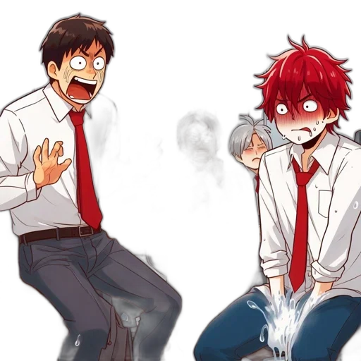 anime, concept art, cartoon, comic book art transparent PNG cut-out