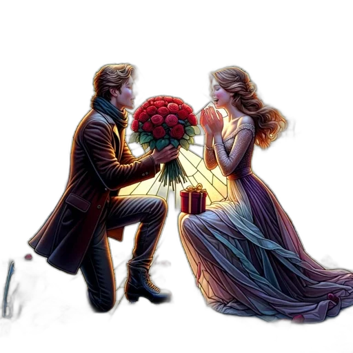 flower, concept art, fantasy art, photorealistic transparent PNG cut-out
