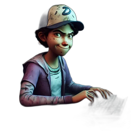 staff, face, hat, concept art transparent PNG cut-out