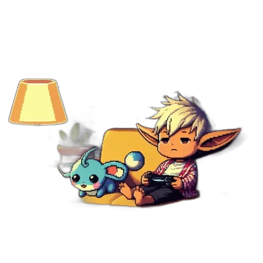 staff, dragon, mask, weapon transparent PNG cut-out