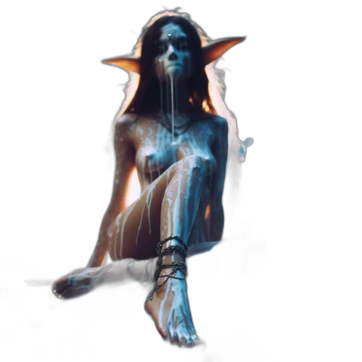 staff, creature, mask, jewelry transparent PNG cut-out