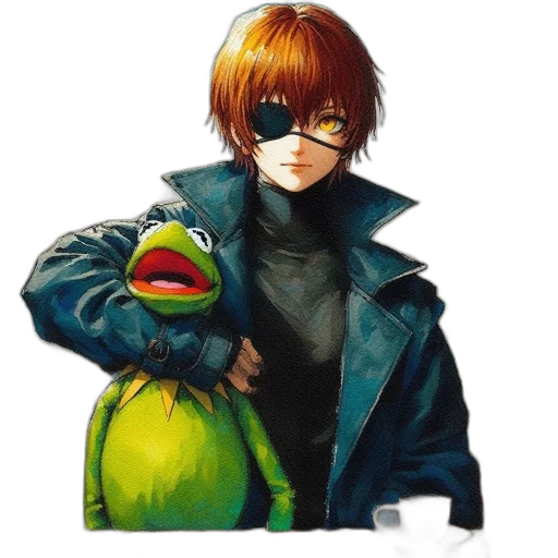 jacket, mask, animal, concept art transparent PNG cut-out