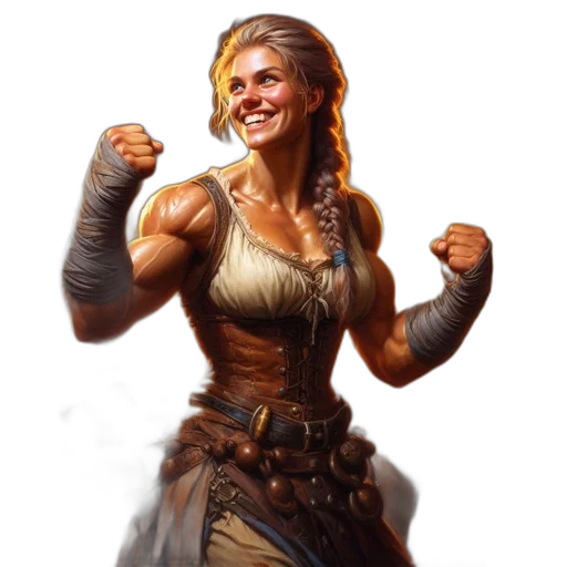 fantasy art, concept art, comic book art, pixel art transparent PNG cut-out