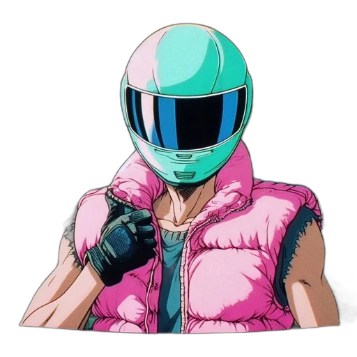jacket, robot, mask, face transparent PNG cut-out