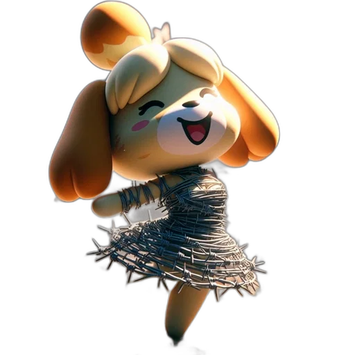 staff, animal, weapon, dress transparent PNG cut-out