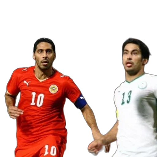two, soccer, players, action transparent PNG cut-out