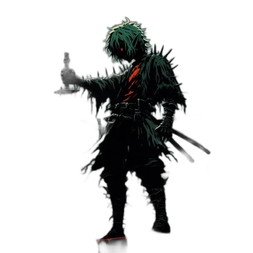 creature, staff, sword, weapon transparent PNG cut-out