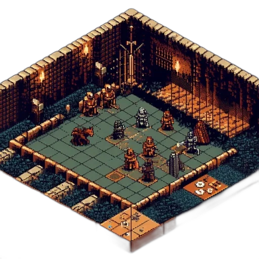 furniture, pixel art, concept art, fantasy art transparent PNG cut-out