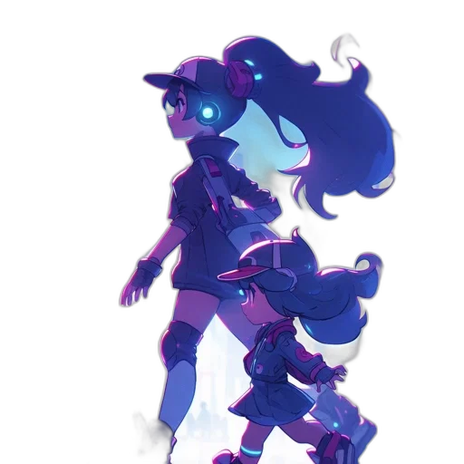 robot, staff, creature, weapon transparent PNG cut-out