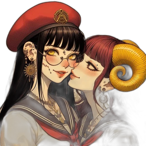 staff, fantasy art, anime, photorealistic transparent PNG cut-out