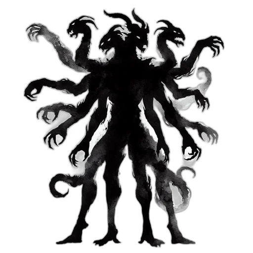 creature, hair, animal, dragon transparent PNG cut-out