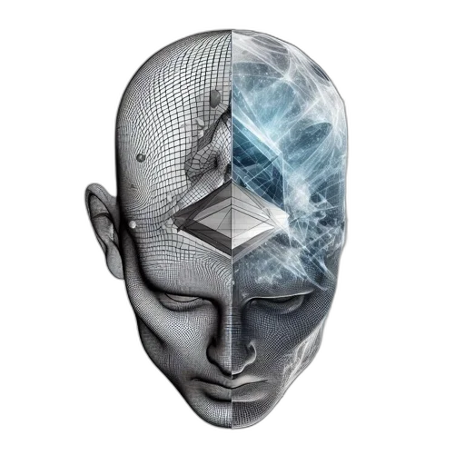 mask, face, robot, hat transparent PNG cut-out