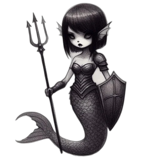 staff, creature, fantasy art, concept art transparent PNG cut-out