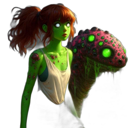 creature, staff, mask, concept art transparent PNG cut-out