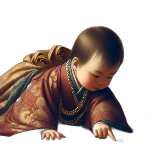 dragon, jewelry, hair, face transparent PNG cut-out