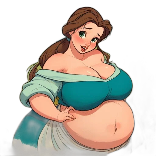 dress, concept art, cartoon, fantasy art transparent PNG cut-out