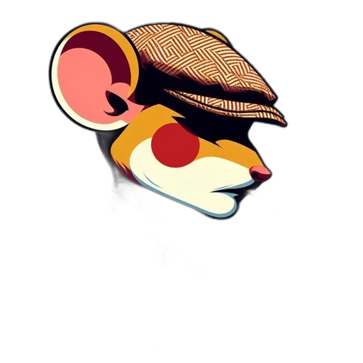 hat, crown, staff, animal transparent PNG cut-out