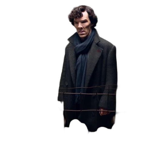 jacket, mask, umbrella, creature transparent PNG cut-out