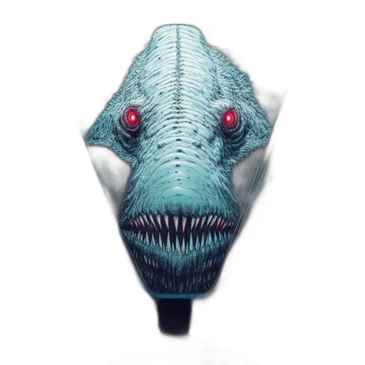 creature, mask, dragon, animal transparent PNG cut-out