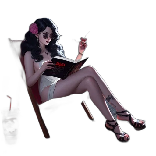 furniture, dress, concept art, 3d render transparent PNG cut-out