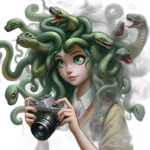 dragon, creature, animal, staff transparent PNG cut-out